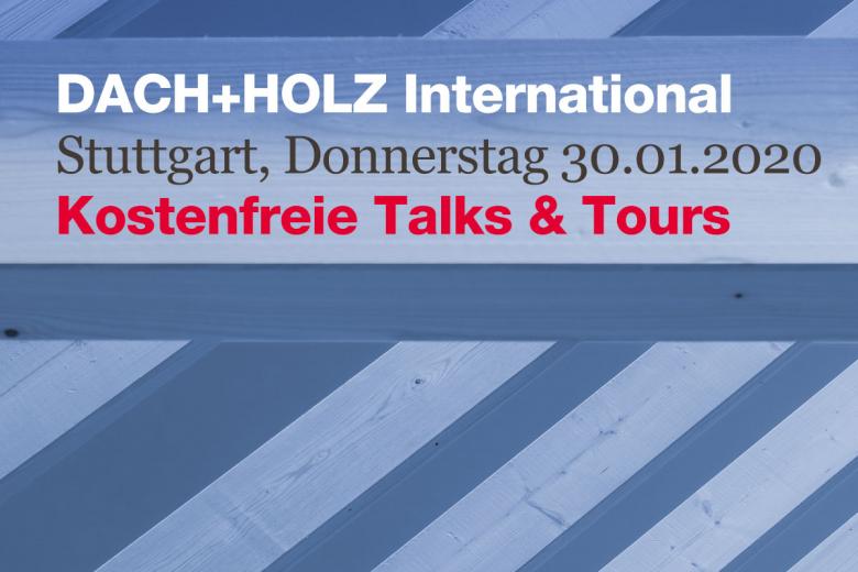 DACH+HOLZ International - Architektentag - Landesmesse Stuttgart - Impressionen